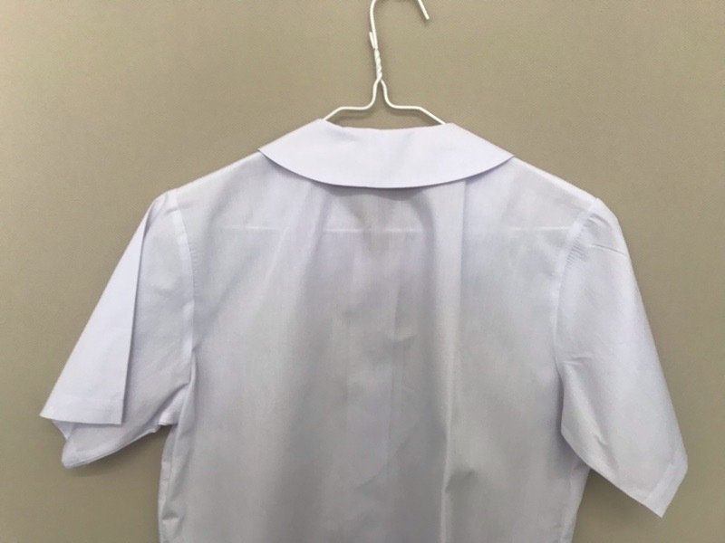 神奈川県　厚木中学校　ブラウス（半袖）【0304424】