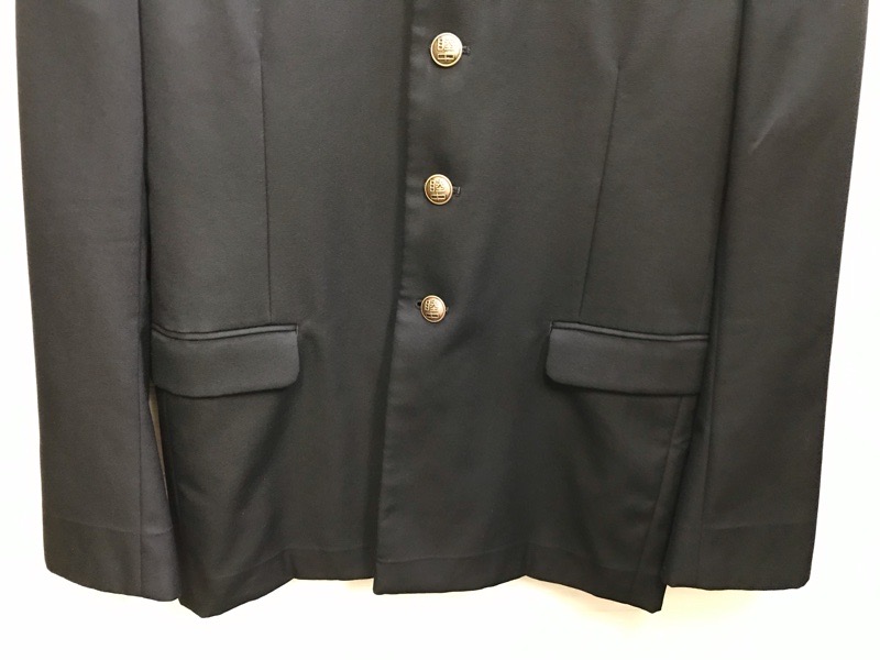 神奈川県　睦合中学校　学ラン　旧デザイン【0208612】