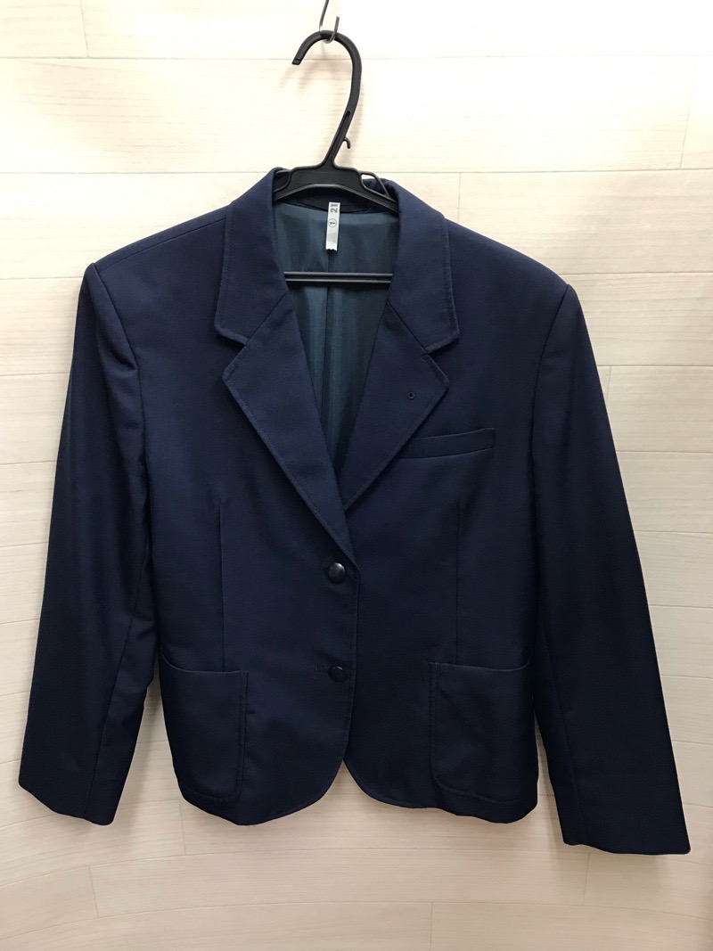 神奈川県 神奈川県立中央農業高校 女子ブレザー 旧デザイン 【0301021】