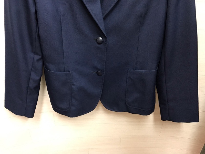 神奈川県 神奈川県立中央農業高校 女子ブレザー 旧デザイン 【0301021】