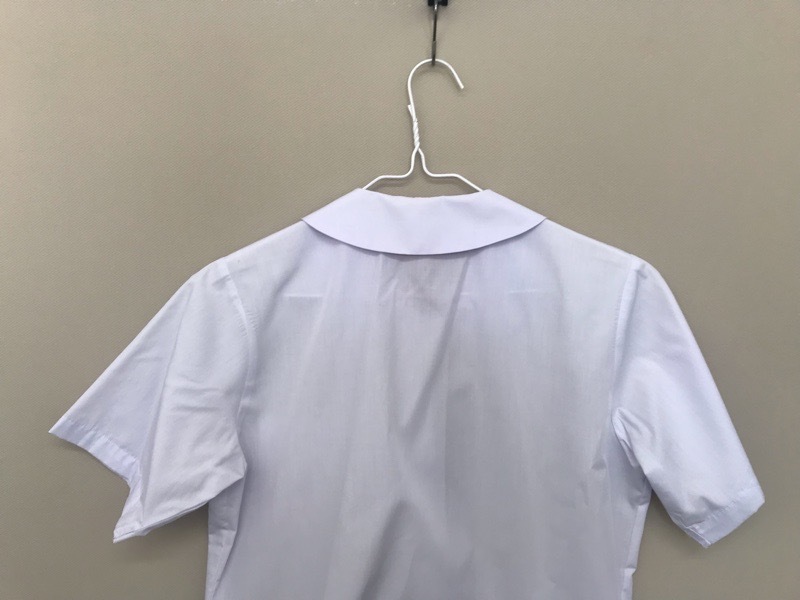 神奈川県 厚木中学校 ブラウス(半袖)【0304425】