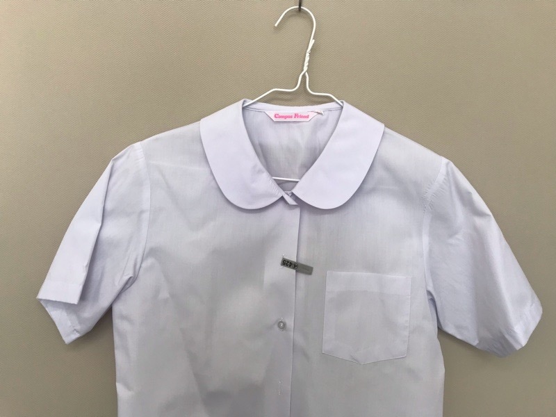 神奈川県 厚木中学校 ブラウス(半袖)【0304425】