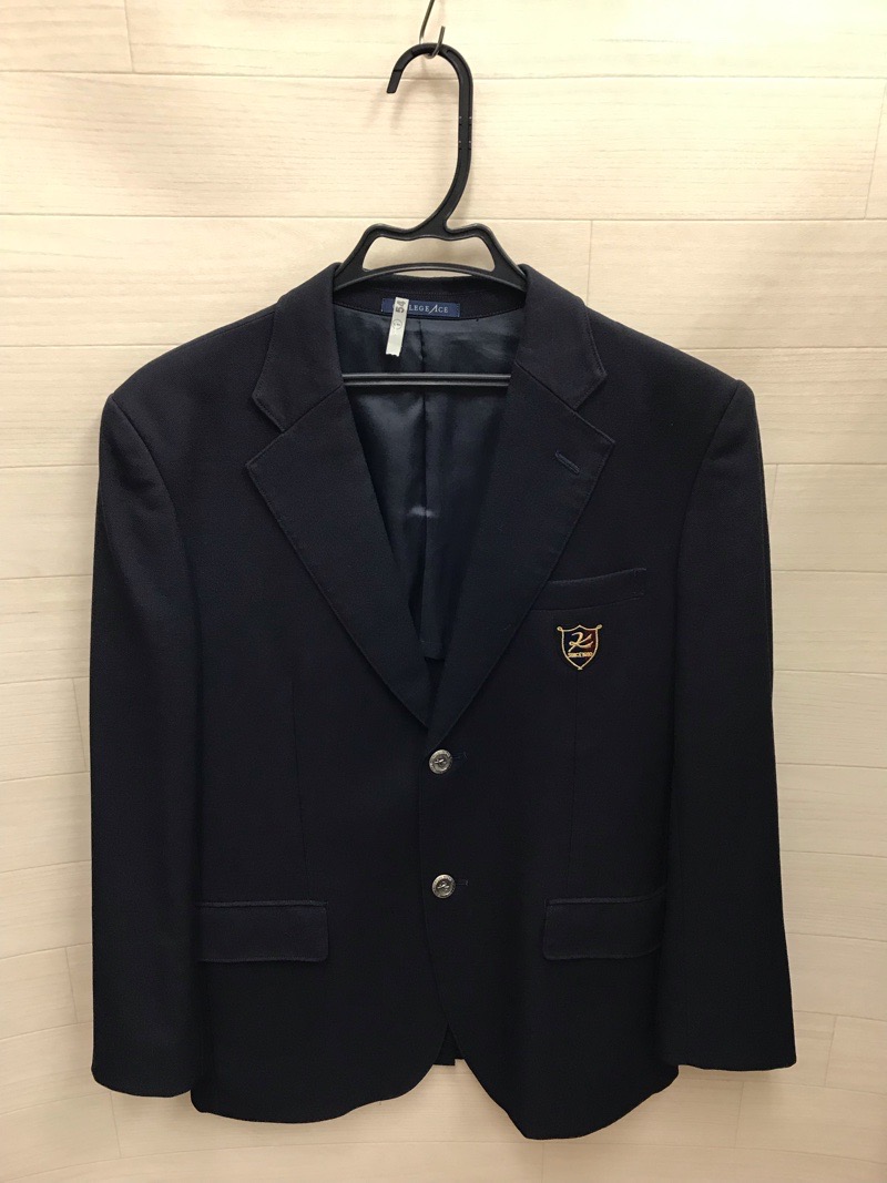神奈川県　向上高校　男子ブレザー　旧ボタン【0301054】