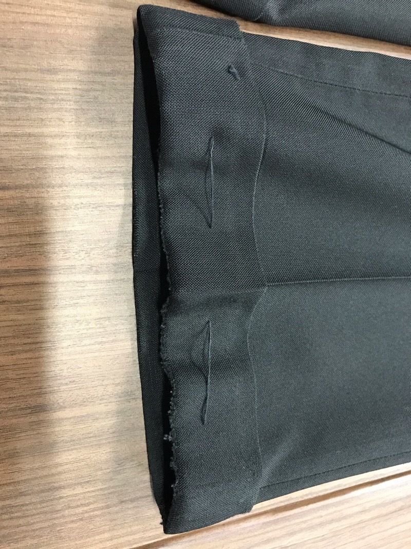 神奈川県　荻野中学校　ズボン　【0105780】