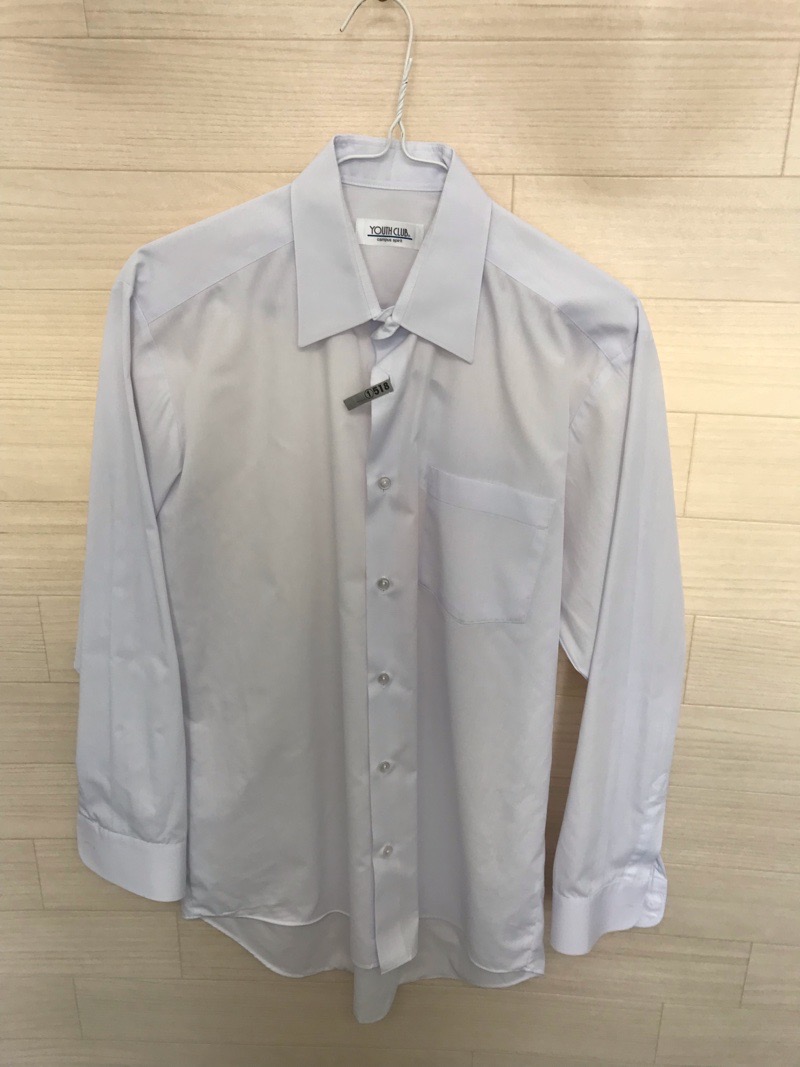 神奈川県　荻野中学校　ワイシャツ（長袖）【0301518】