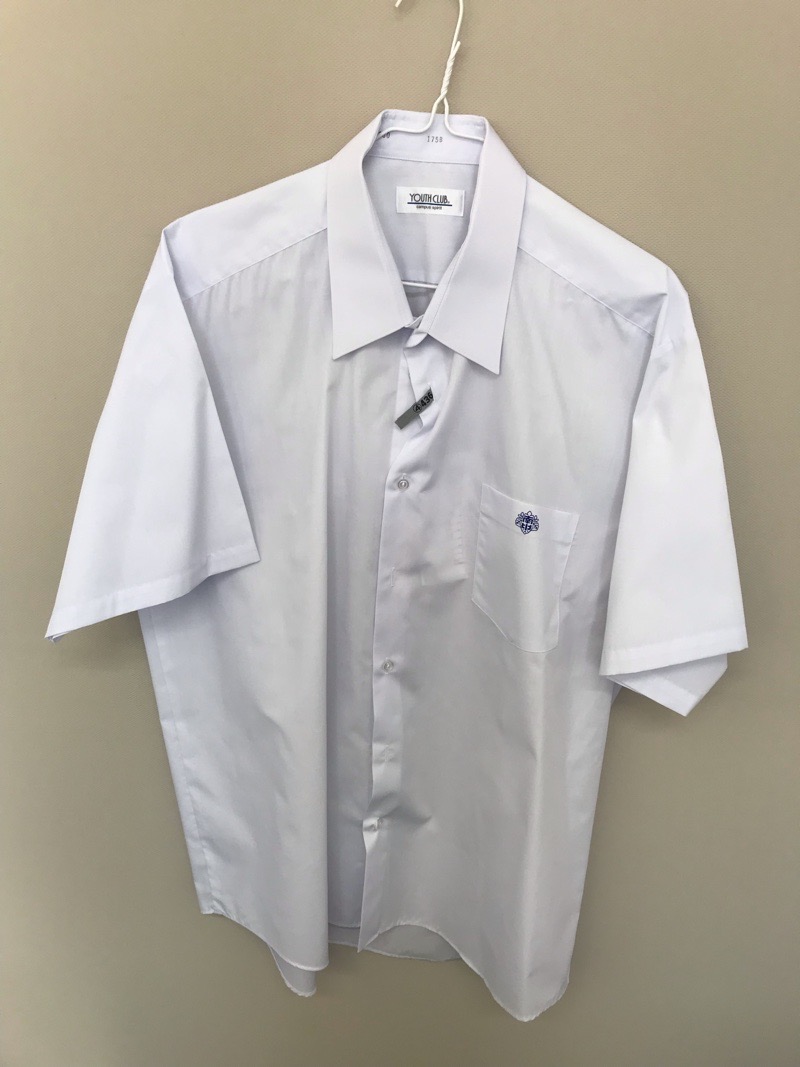 神奈川県　南毛利中学校　ワイシャツ（半袖）【0304436】