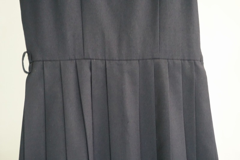 神奈川県　南毛利中学校　ジャンバースカート　旧デザイン【0105542】