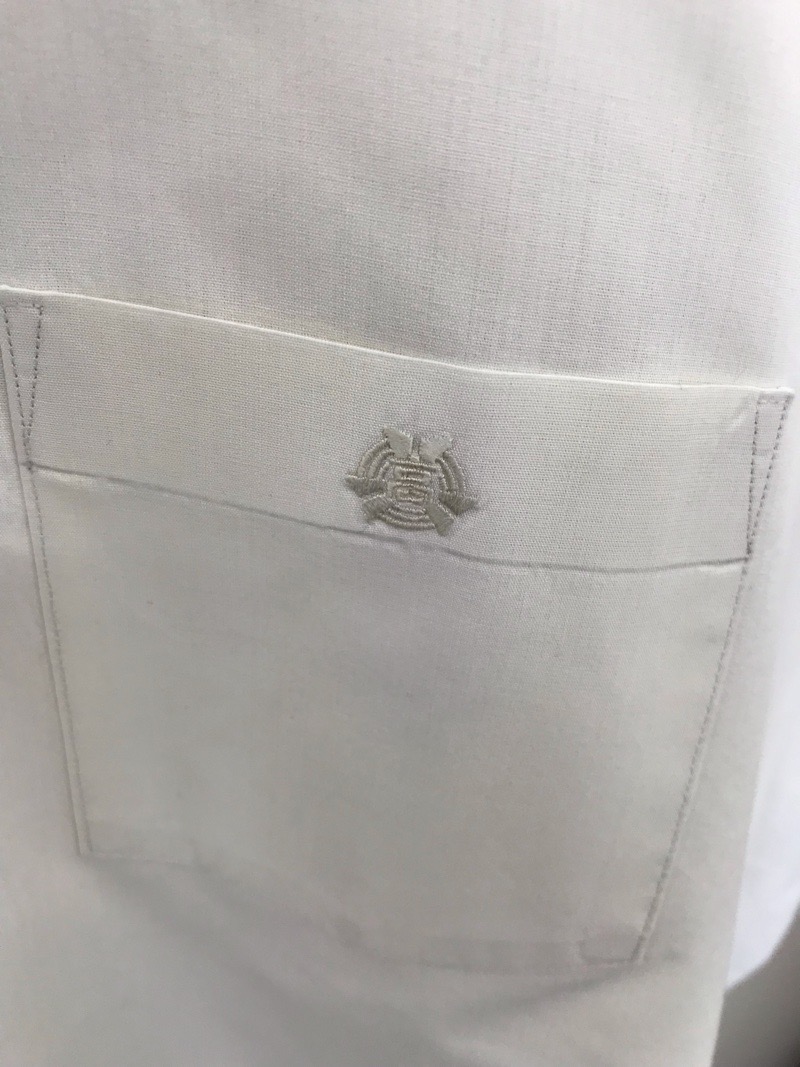 神奈川県　厚木北高校　ワイシャツ　【0303690】