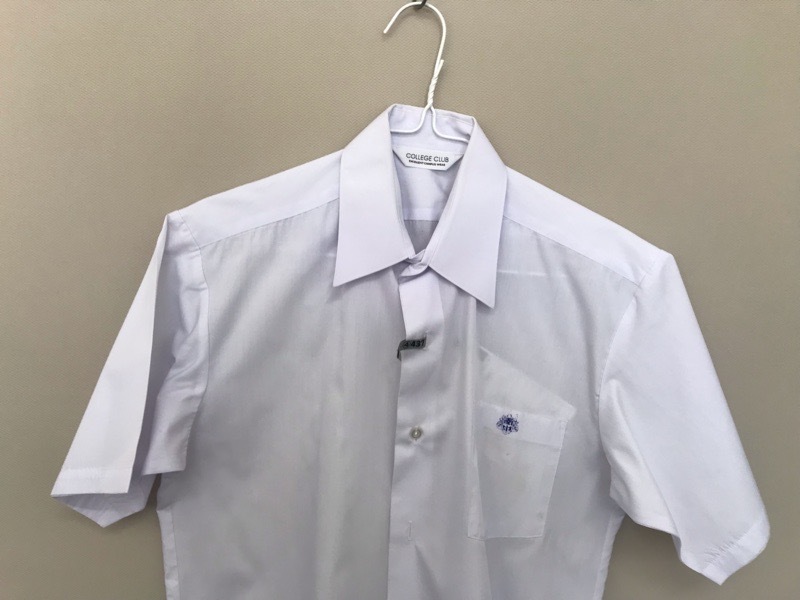 神奈川県　南毛利中学校　ワイシャツ（半袖）【0304437】