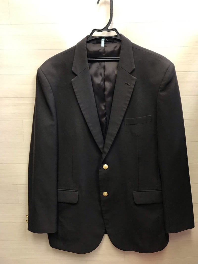 神奈川県　伊勢原支援学校　男子ブレザー　【0205714】