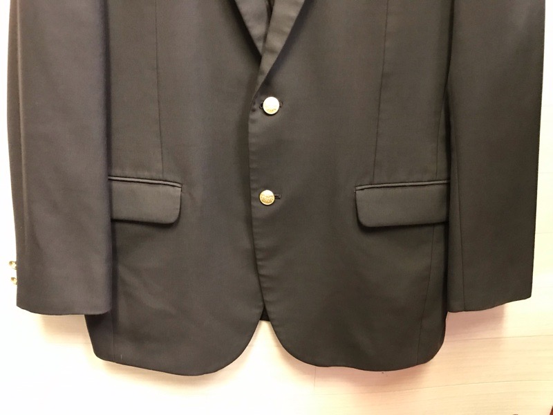 神奈川県　伊勢原支援学校　男子ブレザー　【0205714】