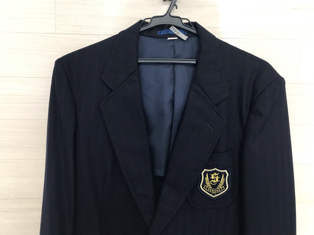 千葉県　専修大学松戸高校　男子ブレザー　【0306443】