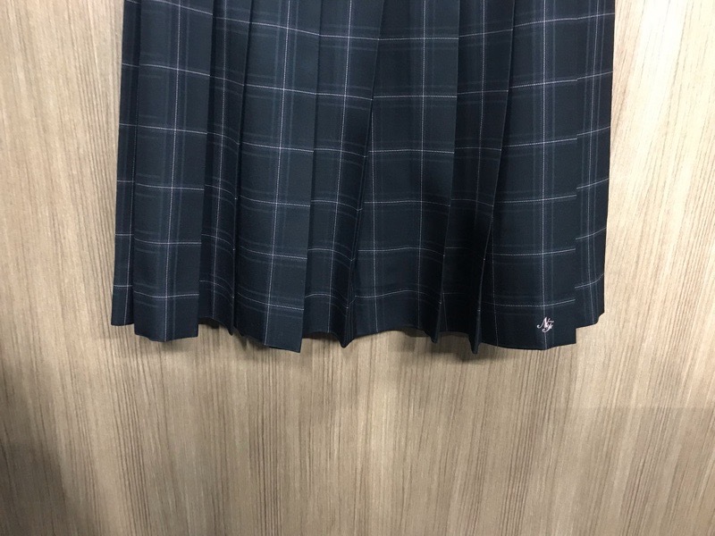 神奈川県　日本大学藤沢高等学校　スカート（冬）【0303556】