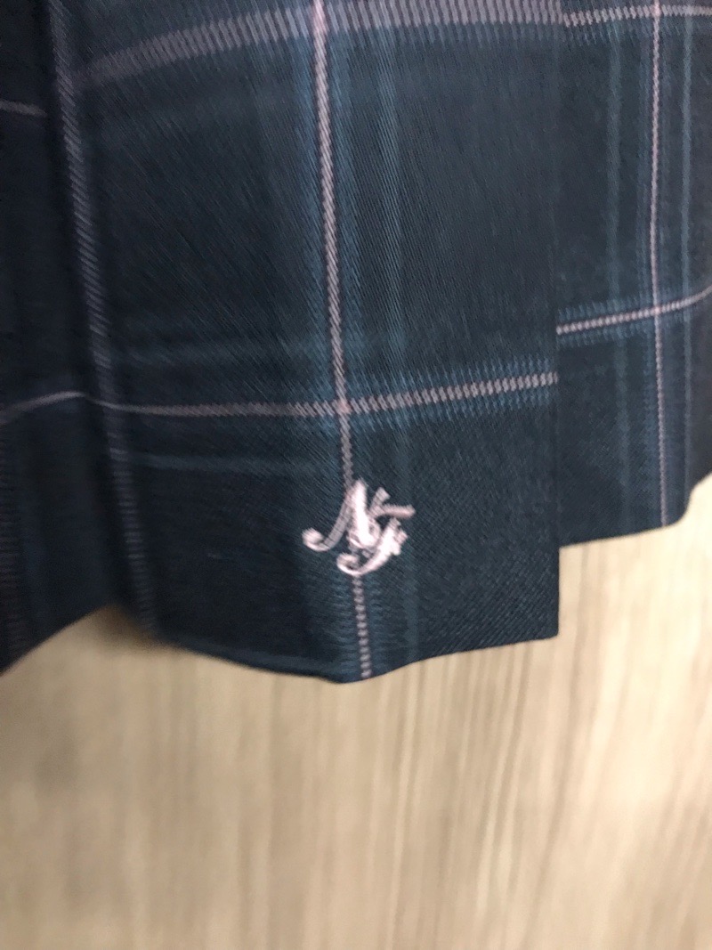 神奈川県　日本大学藤沢高等学校　スカート（冬）【0303556】