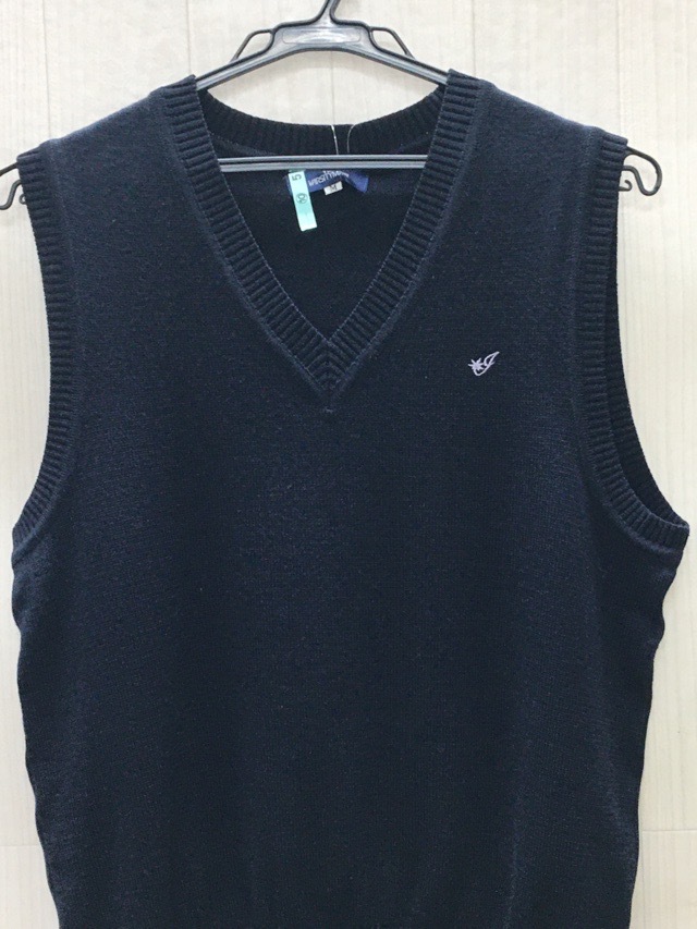 神奈川県　伊勢原高校　ニットベスト　【0210005】