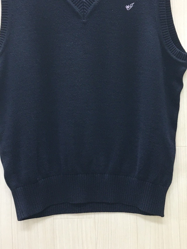 神奈川県　伊勢原高校　ニットベスト　【0210005】