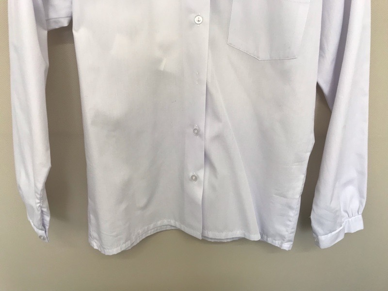 神奈川県 厚木中学校 ブラウス(長袖)【0304422】