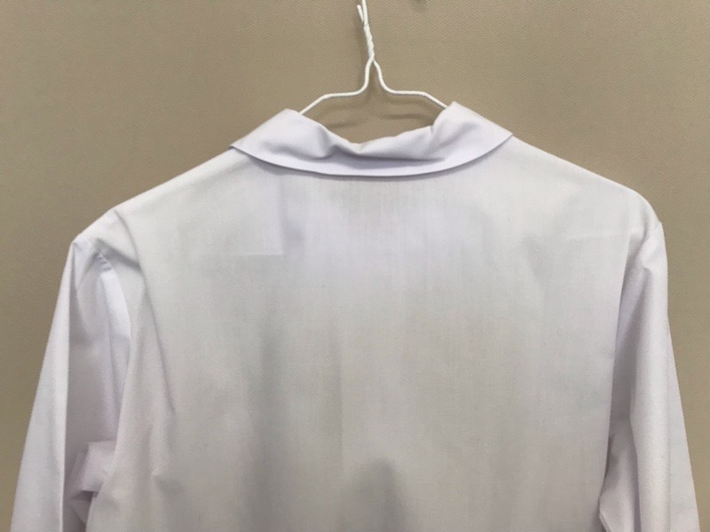 神奈川県　座間中学校　ブラウス　【0210794】