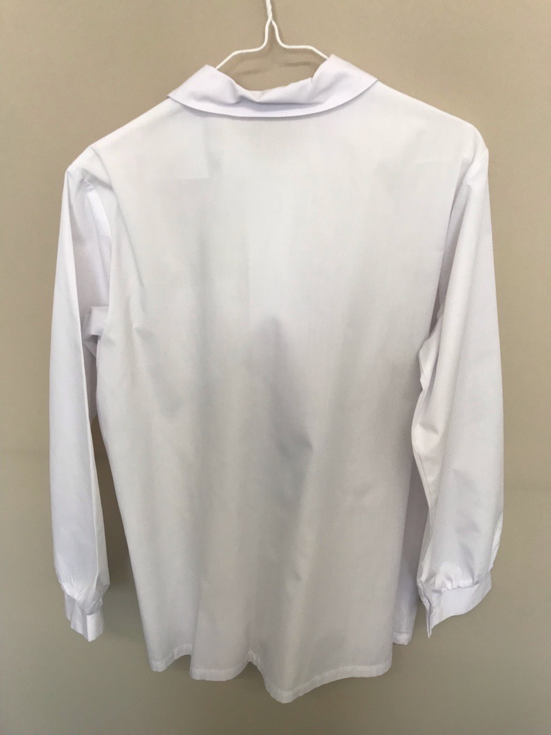 神奈川県　座間中学校　ブラウス　【0210794】