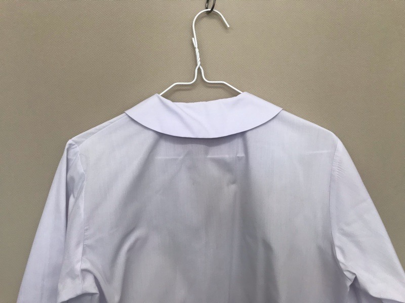 神奈川県　厚木中学校　ブラウス（長袖）【0304423】