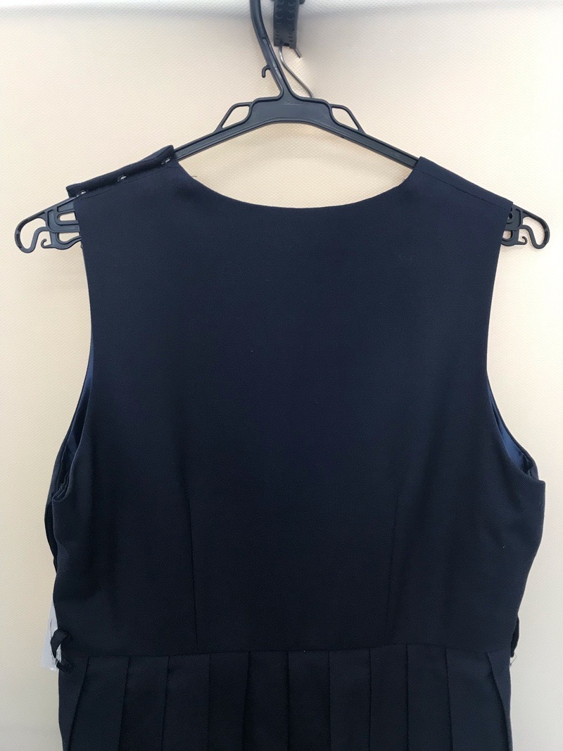 神奈川県　座間市立南中学校　ジャンバースカート　【0304091】