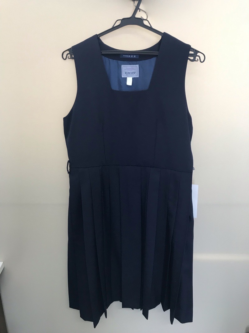 神奈川県　座間市立南中学校　ジャンバースカート　【0304091】