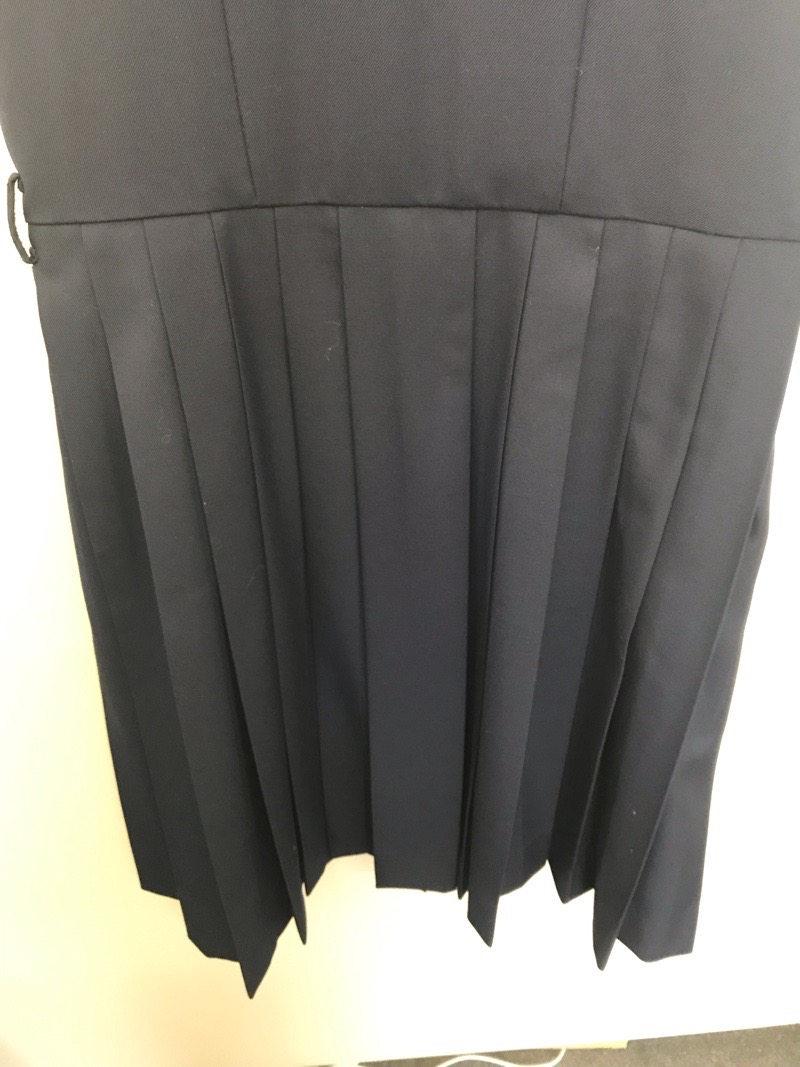 神奈川県　座間市立南中学校　ジャンバースカート　【0304091】