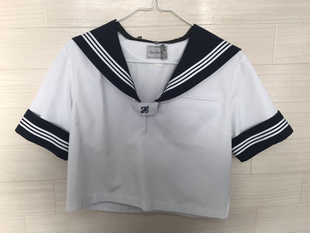 神奈川県 山王中学校 セーラー服(夏)【0306338】