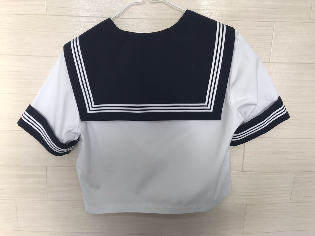 神奈川県 山王中学校 セーラー服(夏)【0306338】