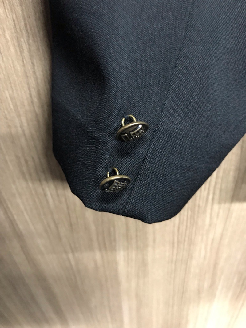 神奈川県　睦合中学校　学ラン　旧デザイン【0209368】