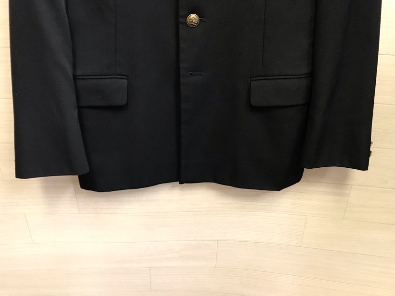 神奈川県　睦合中学校　学ラン　旧デザイン【0201255】