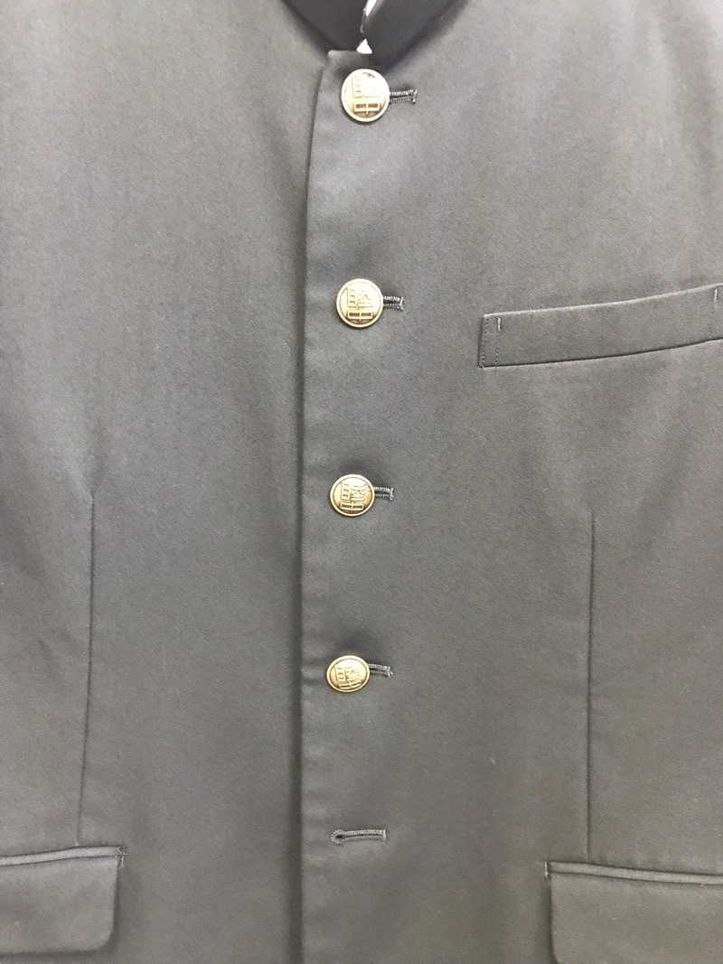 神奈川県　睦合中学校　学ラン　旧デザイン【0201255】