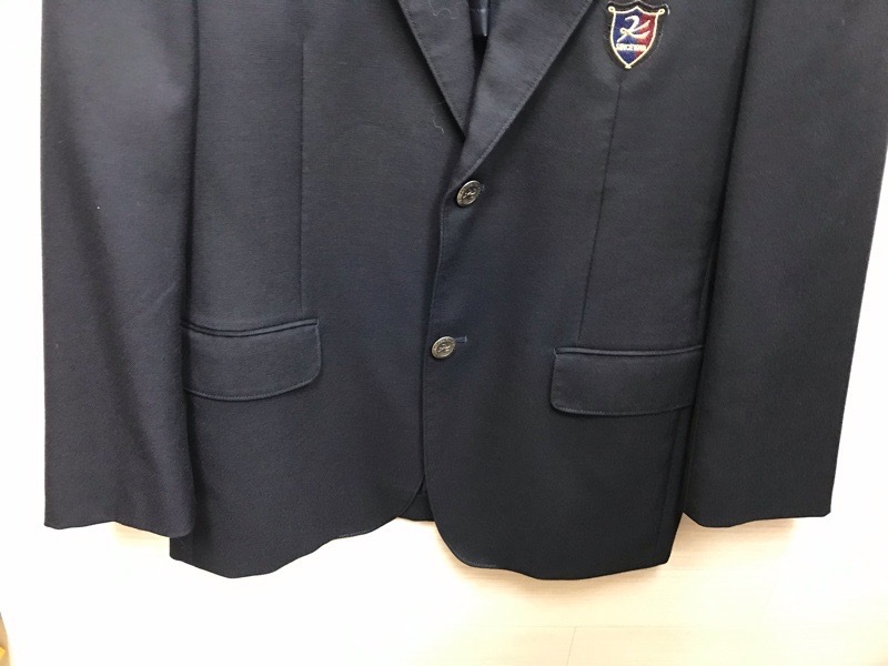 神奈川県 向上高校 男子ブレザー 旧ボタン【0302194】