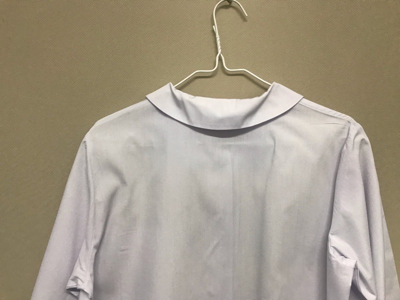 神奈川県　厚木中学校　ブラウス（長袖）【0304439】