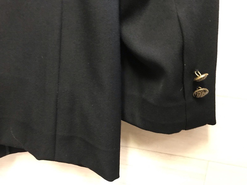 神奈川県 睦合中学校 学ラン 旧デザイン【0201256】