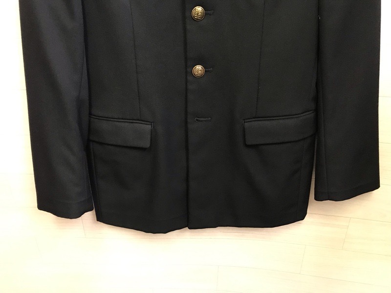 神奈川県 睦合中学校 学ラン 旧デザイン【0201256】