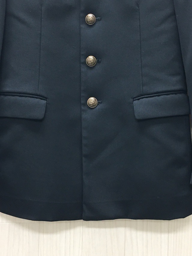 神奈川県 睦合中学校 学ラン 旧デザイン【0204674】