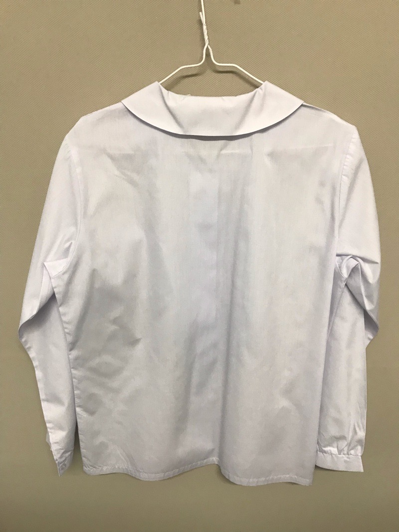 神奈川県　厚木中学校　ブラウス（長袖）【0304440】