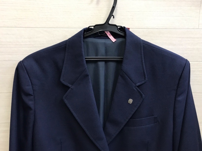 神奈川県 神奈川県立中央農業高校 女子ブレザー 旧デザイン 【0110065】