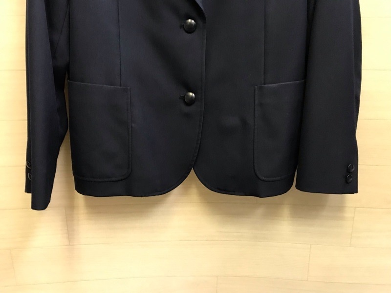 神奈川県 神奈川県立中央農業高校 女子ブレザー 旧デザイン 【0110065】