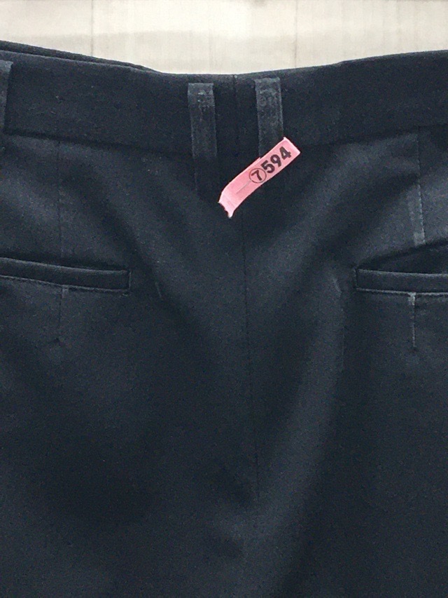 神奈川県　睦合中学校　ズボン　旧デザイン【0107594】