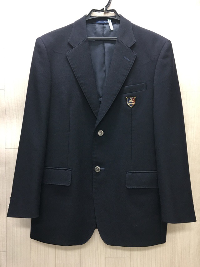神奈川県　向上高校　男子ブレザー　旧ボタン【0209556】