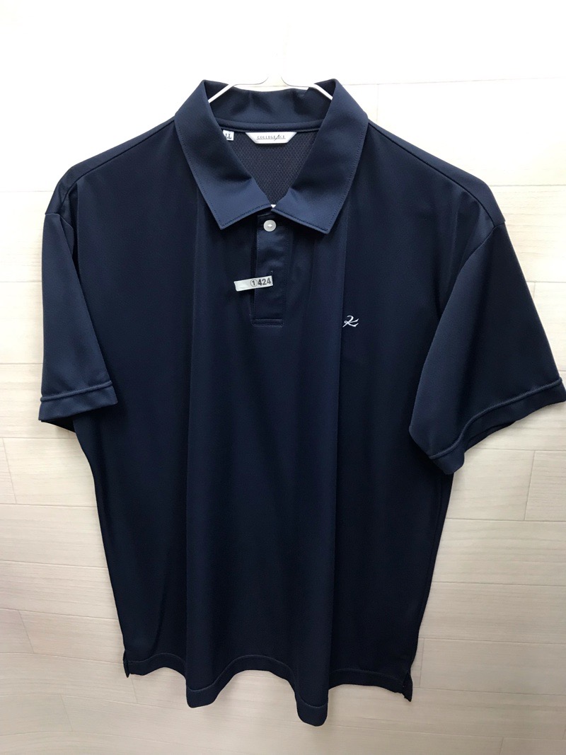 神奈川県　向上高校　ポロシャツ（紺）【0301425】