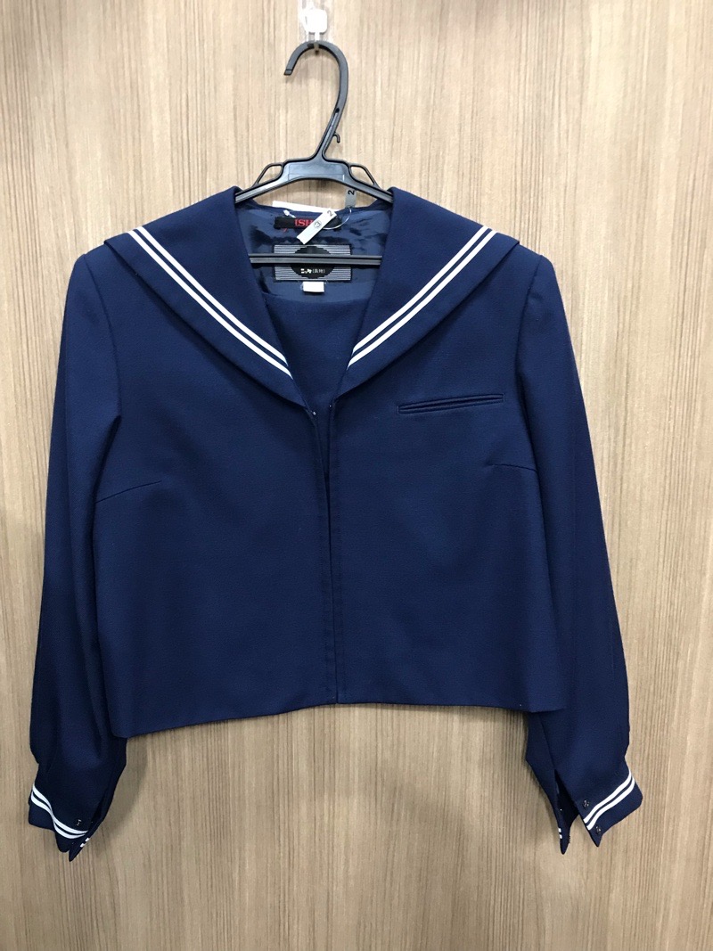神奈川県 秦野市立渋沢中学校 セーラー服(冬)【0303002】