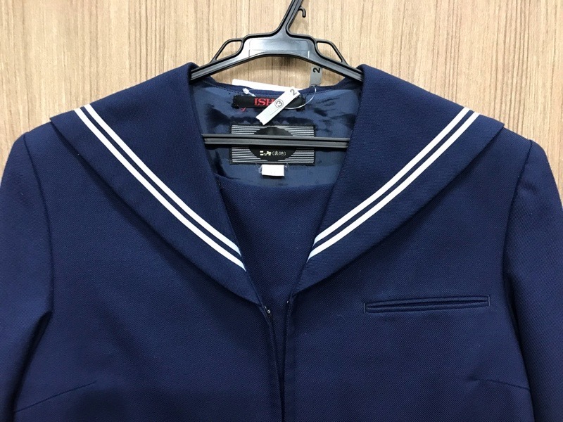 神奈川県 秦野市立渋沢中学校 セーラー服(冬)【0303002】