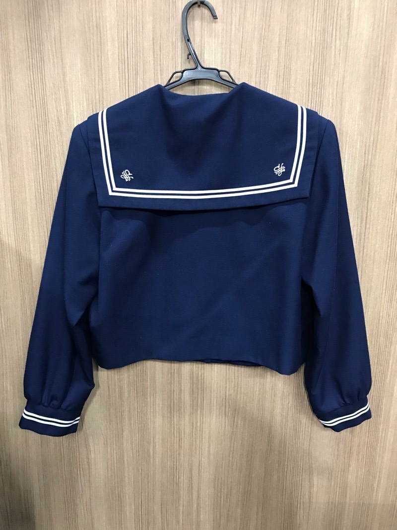 神奈川県 秦野市立渋沢中学校 セーラー服(冬)【0303002】