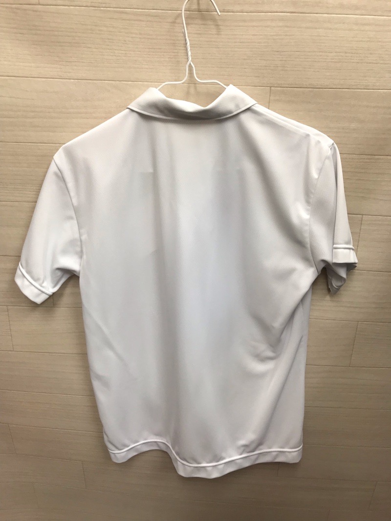 神奈川県　向上高校　ポロシャツ（白）【0301427】