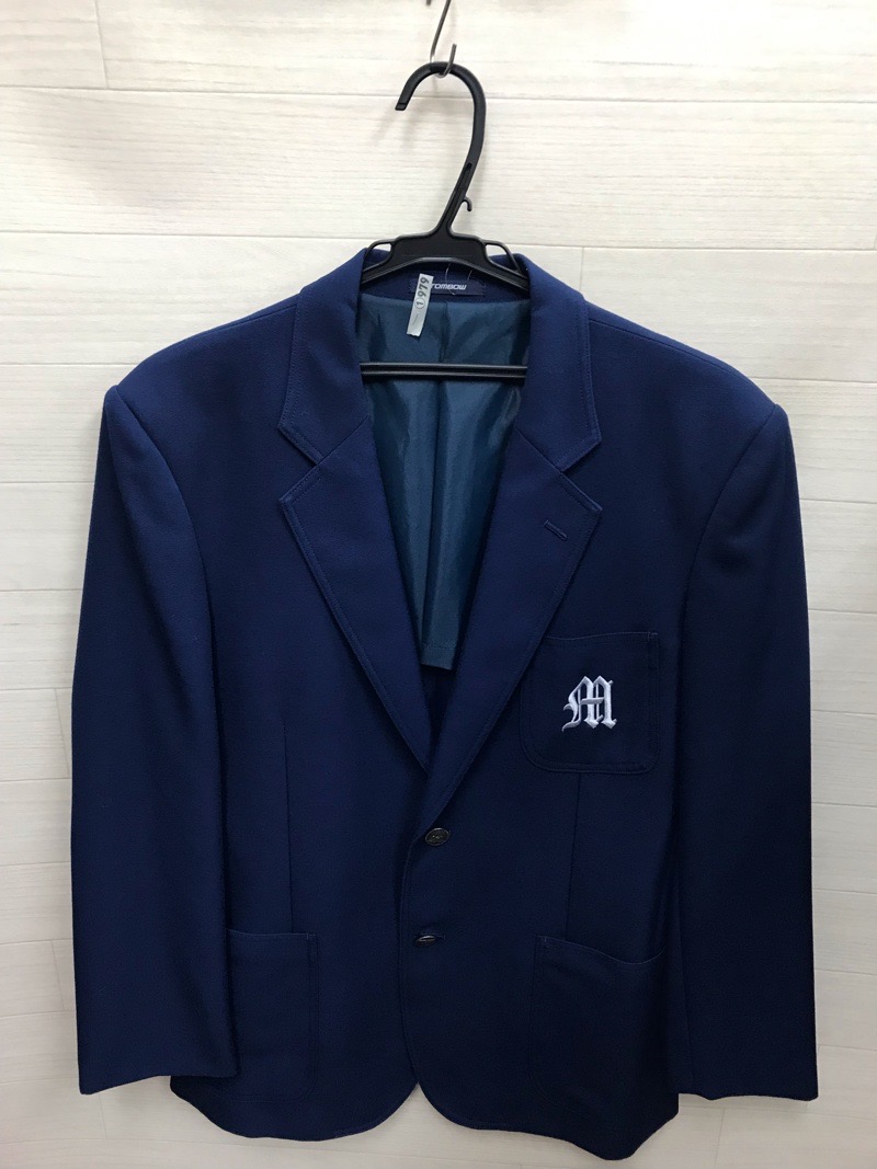 神奈川県　森の里中学校　男子ブレザー　【0301979】
