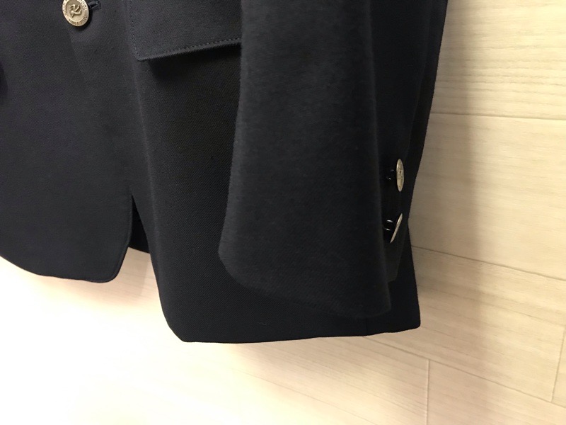 神奈川県　向上高校　男子ブレザー　旧ボタン【01010462】