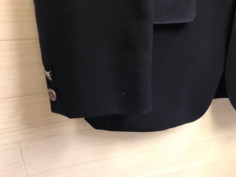 神奈川県　向上高校　男子ブレザー　旧ボタン【01010462】